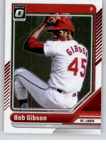 2024 Donruss Optic #33 Bob Gibson NM-MT Cardinals ID:74518 - Baseball Card Single
