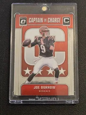 2024 Donruss Optic #4 Joe Burrow Captain In Charge - Football Card Single