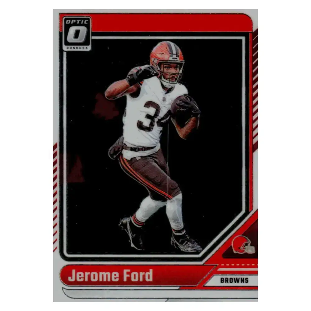 2024 Donruss Optic #46 Jerome Ford NM-MT Cleveland Browns Football Card - Football Card Single