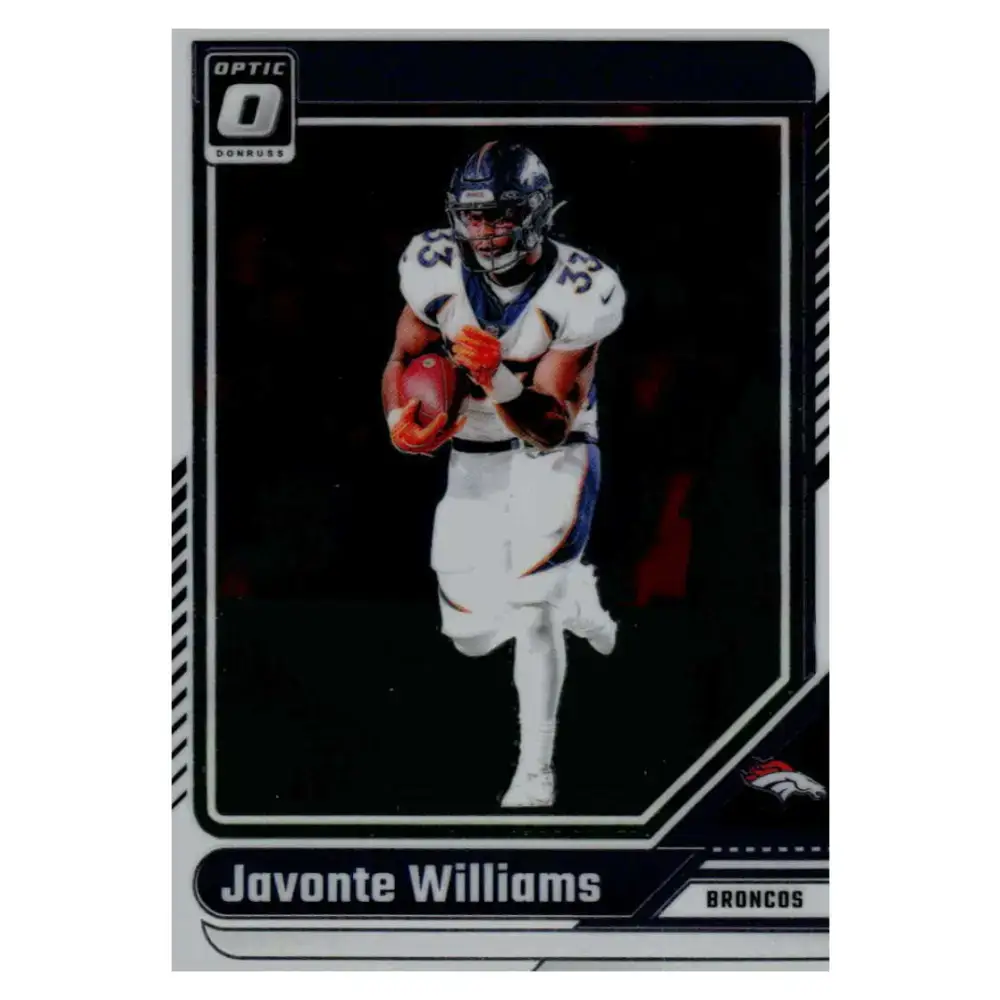 2024 Donruss Optic #58 Javonte Williams NM-MT Denver Broncos Football Card - Football Card Single