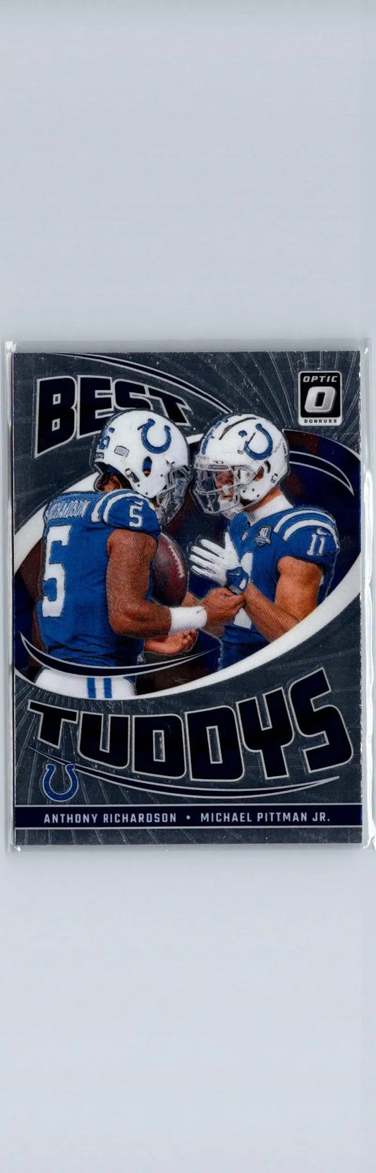 2024 Donruss Optic #7 Anthony Richardson / Michael Pittman Jr. Best Tuddys - Football Card Single