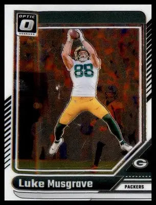 2024 Donruss Optic #73 Luke Musgrave - Football Card Single