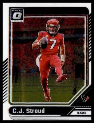 2024 Donruss Optic #76 C.J. Stroud - Football Card Single