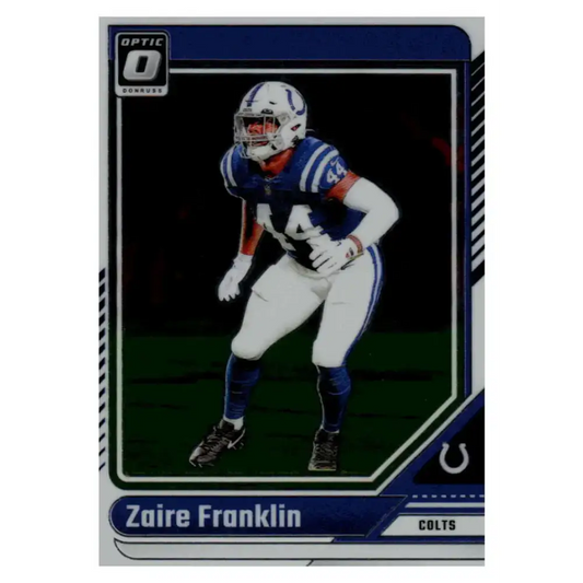 2024 Donruss Optic #87 Zaire Franklin NM-MT Indianapolis Colts Football Card - Football Card Single