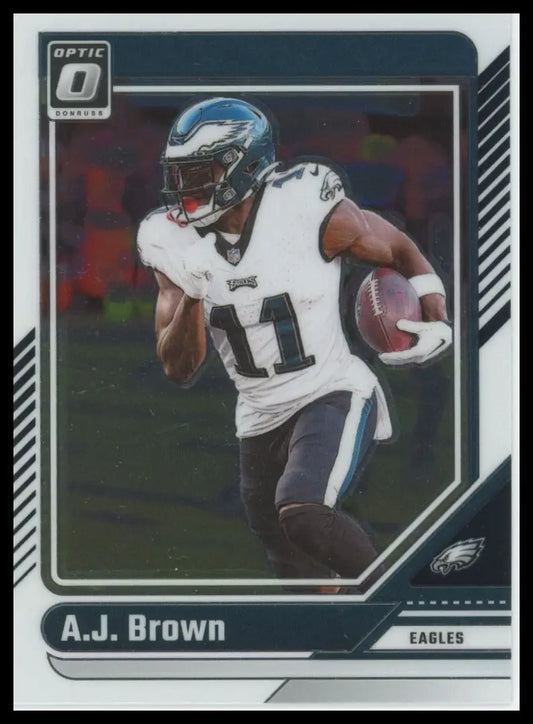 2024 Donruss Optic A.J. Brown 160 Philadelphia Eagles - Football Card Single