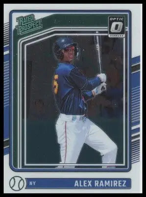 2024 Donruss - Optic Alex Ramirez 109 New York Mets Baseball NM - Baseball Card Single