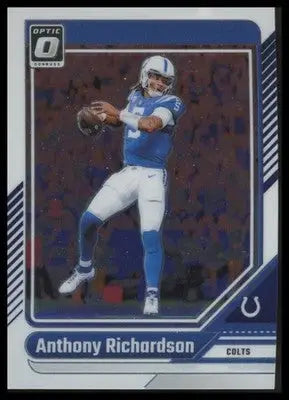 2024 Donruss Optic Anthony Richardson 82 Indianapolis Colts