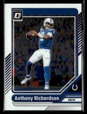 2024 Donruss Optic Anthony Richardson #82 Indianapolis Colts - Football Card Single