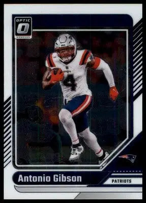 2024 Donruss Optic Antonio Gibson 135 New England Patriots