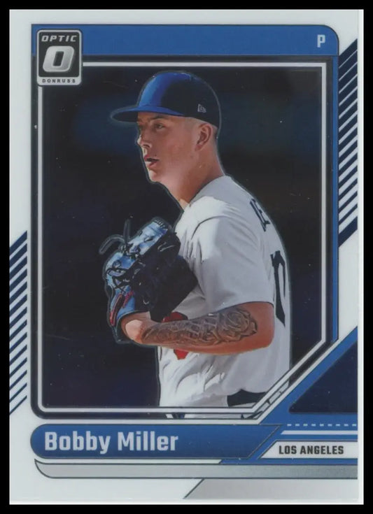 2024 Donruss - Optic Bobby Miller 69 Los Angeles Dodgers Baseball NM - Baseball Card Single