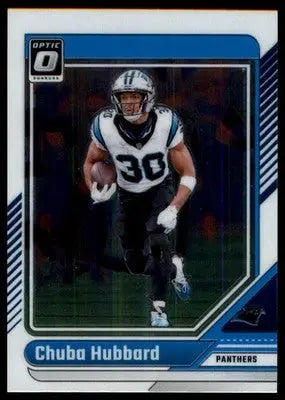 2024 Donruss Optic Chuba Hubbard 28 Carolina Panthers