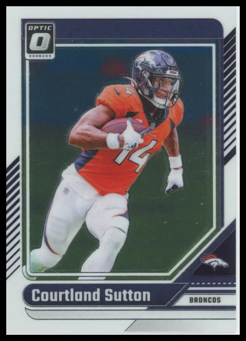 2024 Donruss Optic Courtland Sutton 59 Denver Broncos - Football Card Single