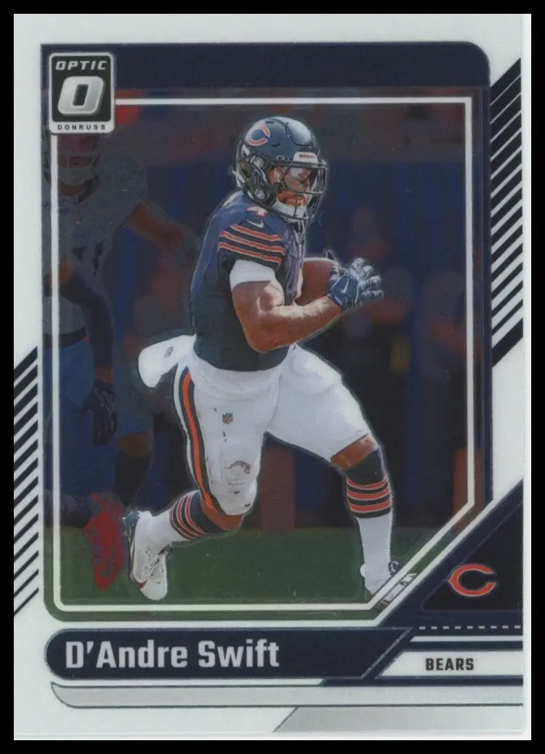 2024 Donruss Optic D’Andre Swift 34 Chicago Bears - Football Card Single