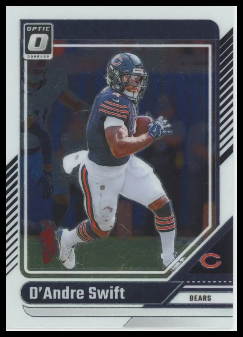 2024 Donruss Optic D’Andre Swift 34 Chicago Bears - Football Card Single