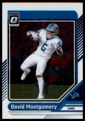 2024 Donruss Optic David Montgomery 65 Detroit Lions