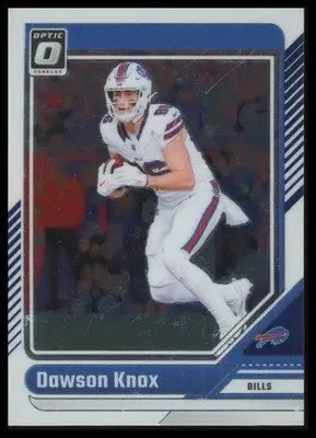 2024 Donruss Optic Dawson Knox 24 Buffalo Bills
