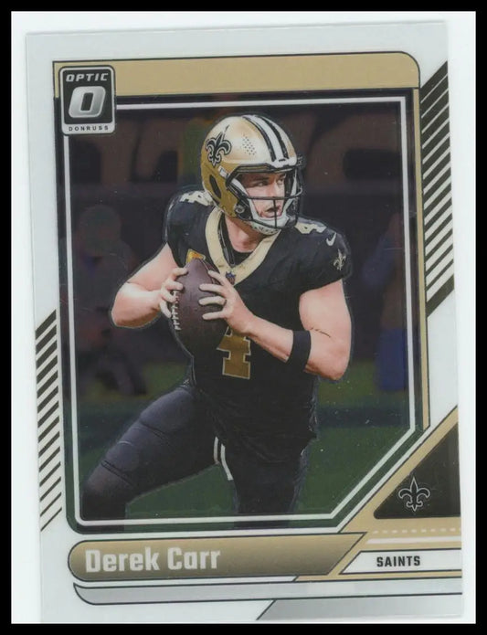 2024 Donruss Optic Derek Carr 139 New Orleans Saints - Football Card Single