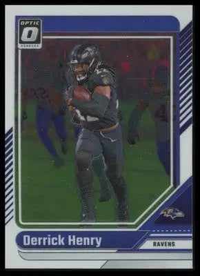 2024 Donruss Optic Derrick Henry 14 Baltimore Ravens