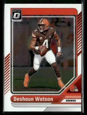 2024 Donruss Optic Deshaun Watson #44 Cleveland Browns - Football Card Single