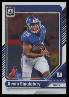 2024 Donruss Optic Devin Singletary 146 New York Giants