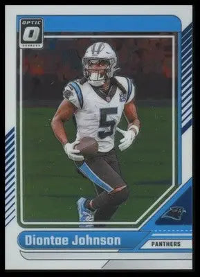 2024 Donruss Optic Diontae Johnson 30 Carolina Panthers