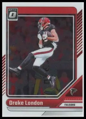 2024 Donruss Optic Drake London 10 Atlanta Falcons