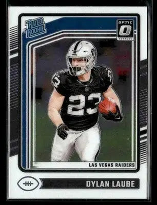 2024 Donruss Optic Dylan Laube #230 RC Las Vegas Raiders - Football Card Single