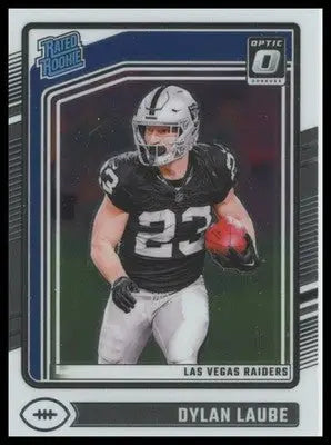 2024 Donruss Optic Dylan Laube RC 230 Las Vegas Raiders