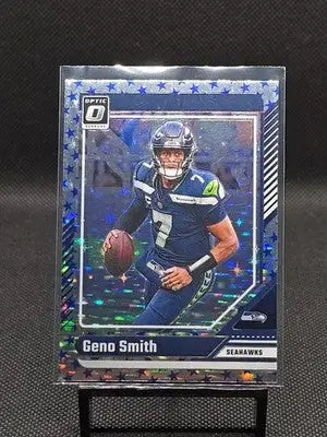 2024 Donruss Optic Geno Smith Stars Prizm #177 Seahawks - Football Card Single