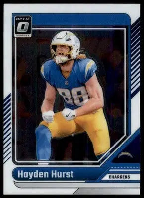 2024 Donruss Optic Hayden Hurst 110 Los Angeles Chargers