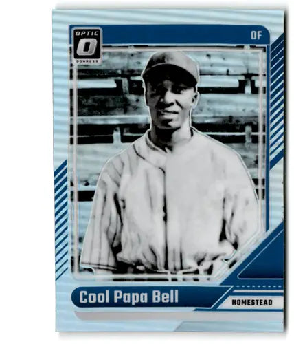 Original gloss Donruss Optic Holo Cool Papa Bell baseball card 2024 NM Near Mint