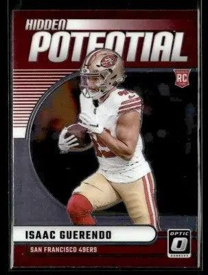 2024 Donruss Optic Isaac Guerendo #19 Hidden Potential San Francisco 49ers - Football Card Single