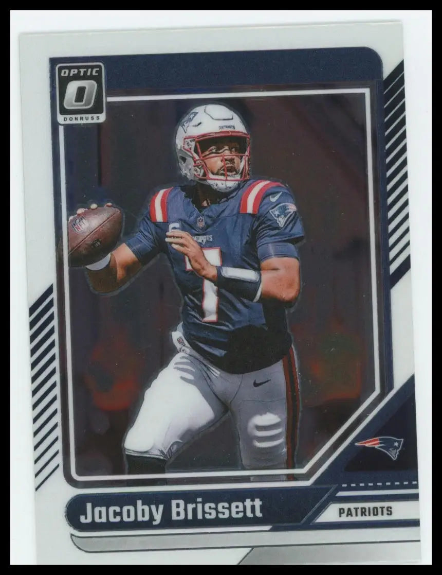 2024 Donruss Optic Jacoby Brissett 133 New England Patriots - Football Card Single