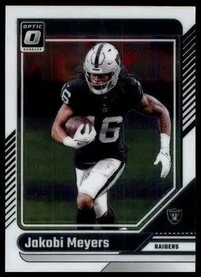 2024 Donruss Optic Jakobi Meyers 102 Las Vegas Raiders