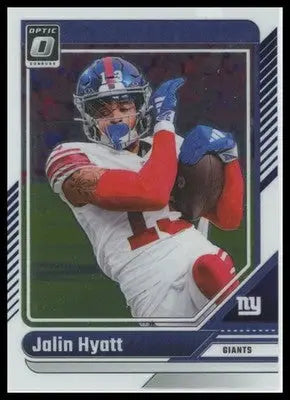 2024 Donruss Optic Jalin Hyatt 147 New York Giants