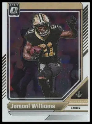 2024 Donruss Optic Jamaal Williams 142 New Orleans Saints - Football Card Single