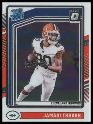 2024 Donruss Optic Jamari Thrash RC 241 Cleveland Browns