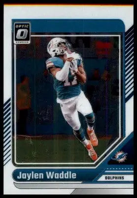 2024 Donruss Optic Jaylen Waddle 124 Miami Dolphins
