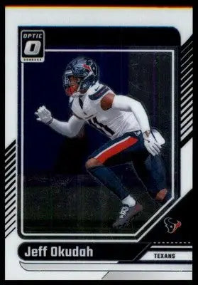 2024 Donruss Optic Jeff Okudah 81 Houston Texans