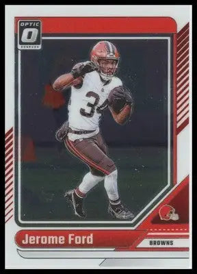 2024 Donruss Optic Jerome Ford 46 Cleveland Browns