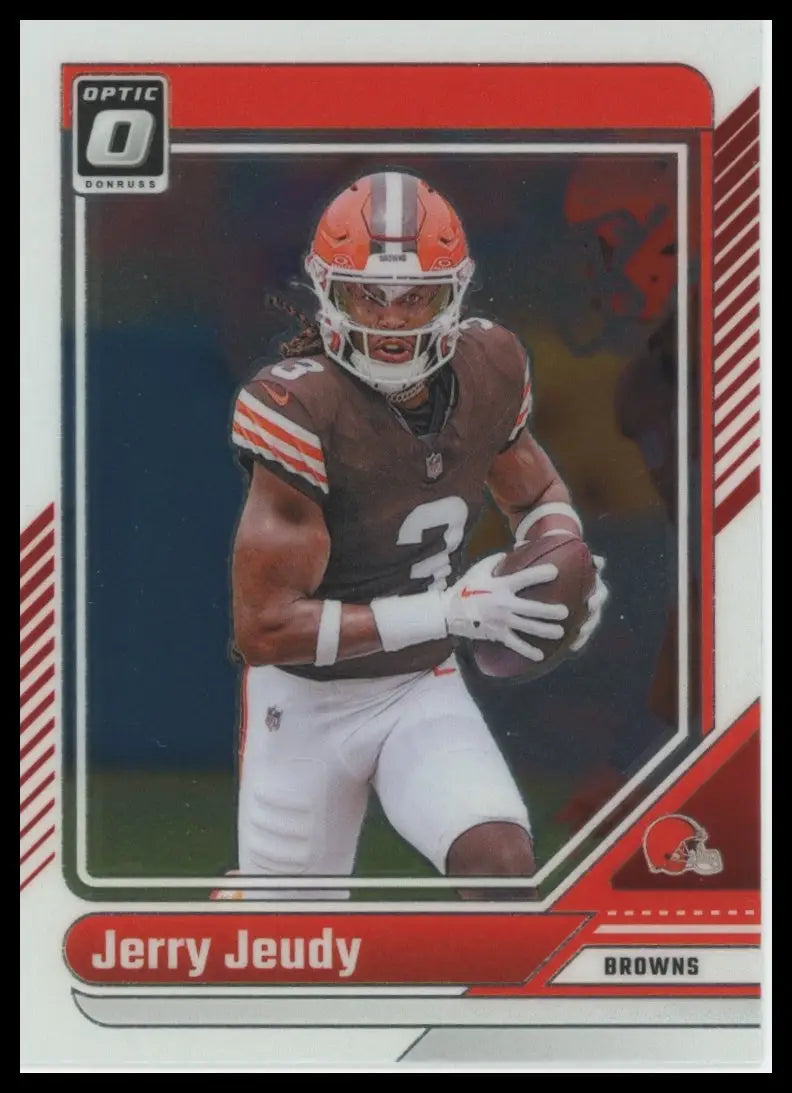 2024 Donruss Optic Jerry Jeudy 48 Cleveland Browns - Football Card Single
