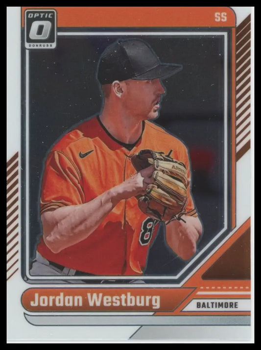 2024 Donruss - Optic Jordan Westburg 57 Baltimore Orioles Baseball NM - Baseball Card Single