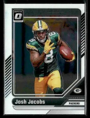 2024 Donruss Optic Josh Jacobs #70 Green Bay Packers - Football Card Single