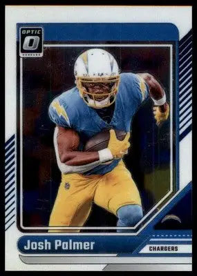 2024 Donruss Optic Josh Palmer 109 Los Angeles Chargers