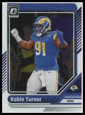 2024 Donruss Optic Kobie Turner 118 Los Angeles Rams