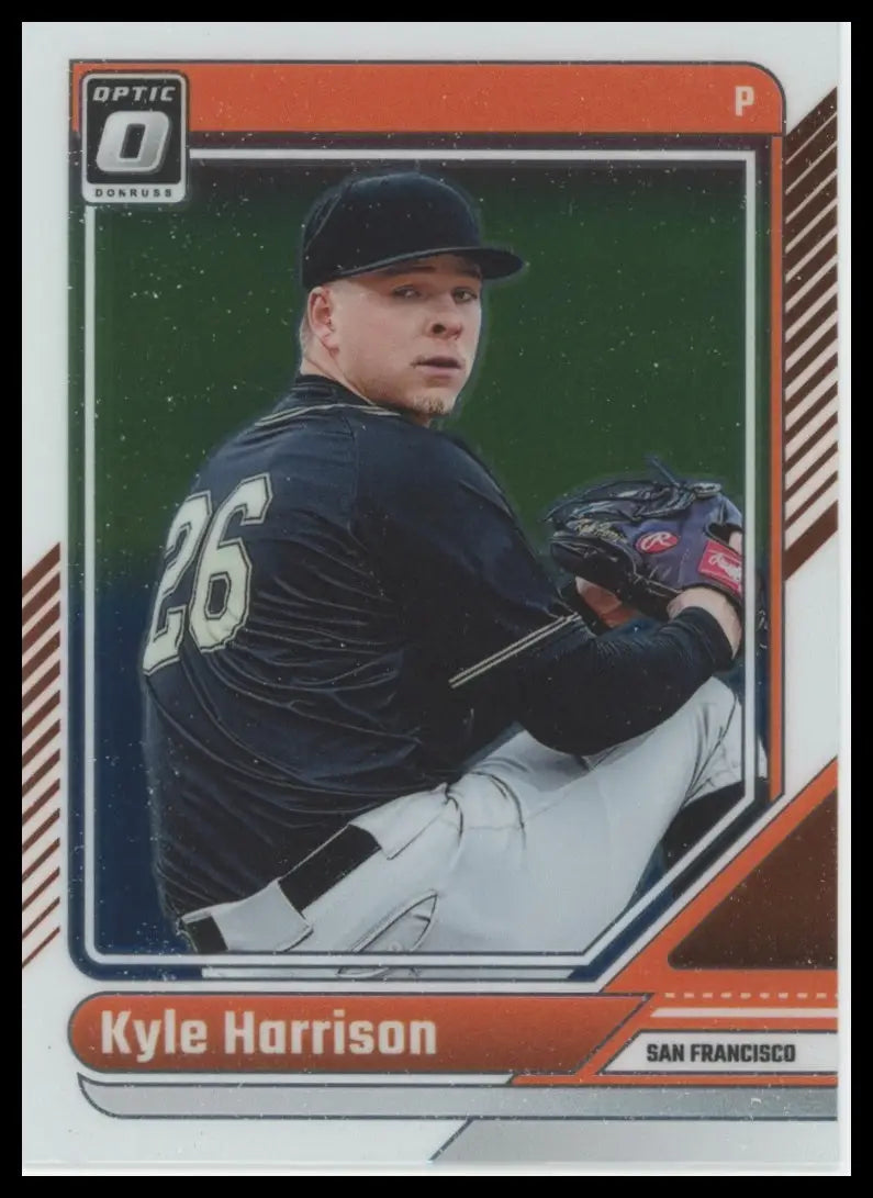 2024 Donruss - Optic Kyle Harrison 63 San Francisco Giants Baseball NM - Baseball Card Single