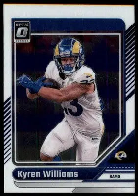 2024 Donruss Optic Kyren Williams 114 Los Angeles Rams