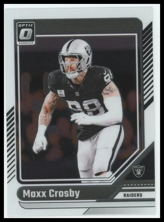 2024 Donruss Optic Maxx Crosby 105 Las Vegas Raiders - Football Card Single