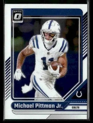 2024 Donruss Optic Michael Pittman Jr. #85 Indianapolis Colts - Football Card Single