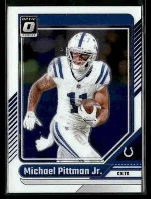 2024 Donruss Optic Michael Pittman Jr. #85 Indianapolis Colts - Football Card Single